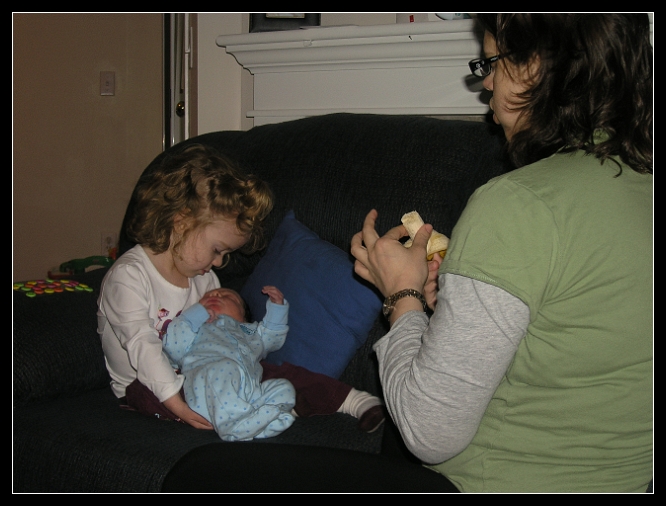 At home